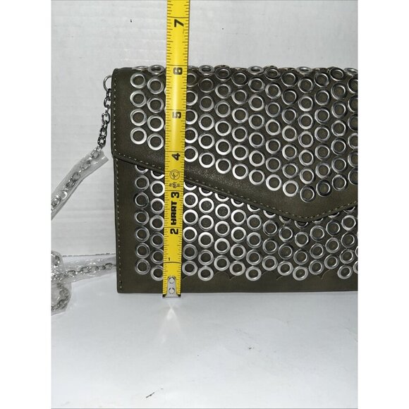 Urban Expressions NWT 14515 Olive Ozzy Handbag Purse Chain Handle Crossb… - Picture 11 of 13